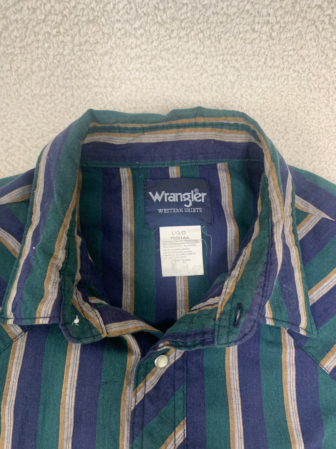 WRANGLER 웨스턴셔츠 상품이미지1