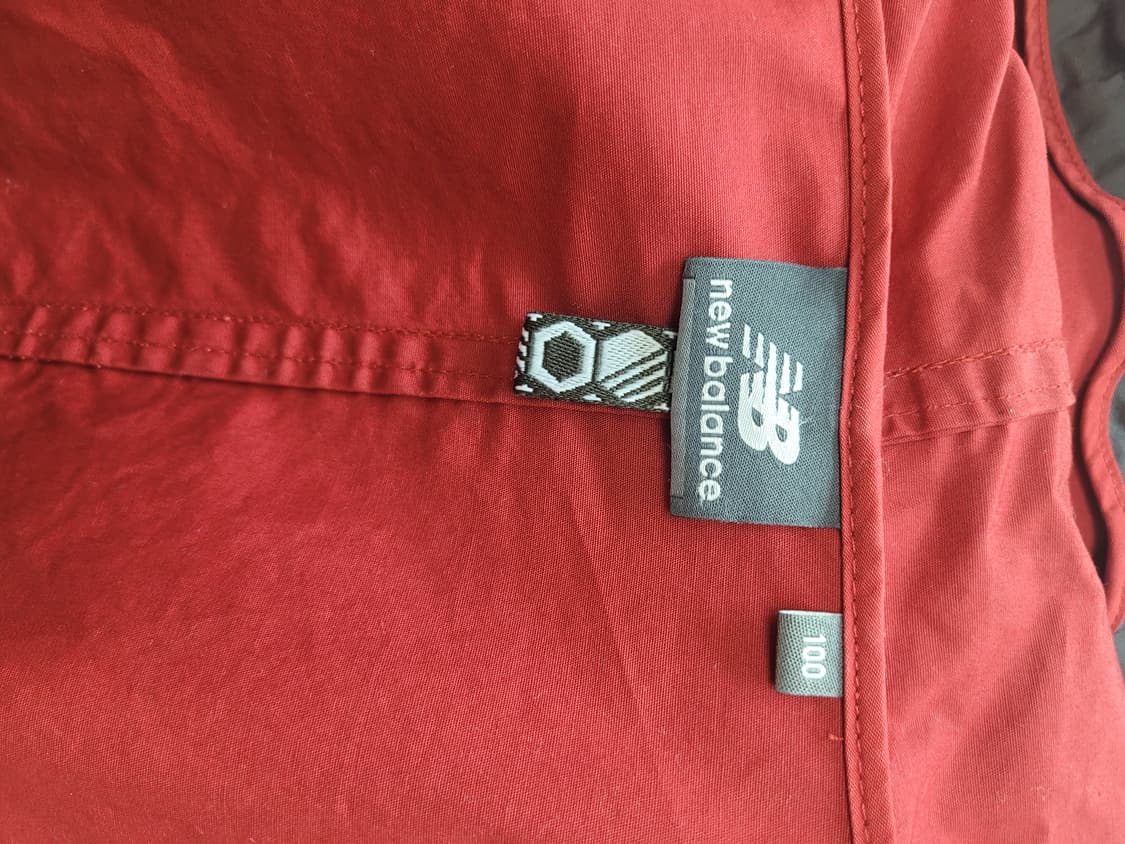 뉴발란스 NewBalance 야상 후드 바람막이 100 레드 상품이미지9