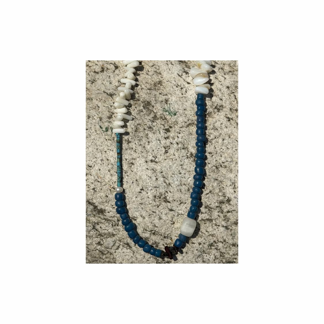 [rrrocnoc] mar fragment 산호 비즈목걸이 상품이미지3