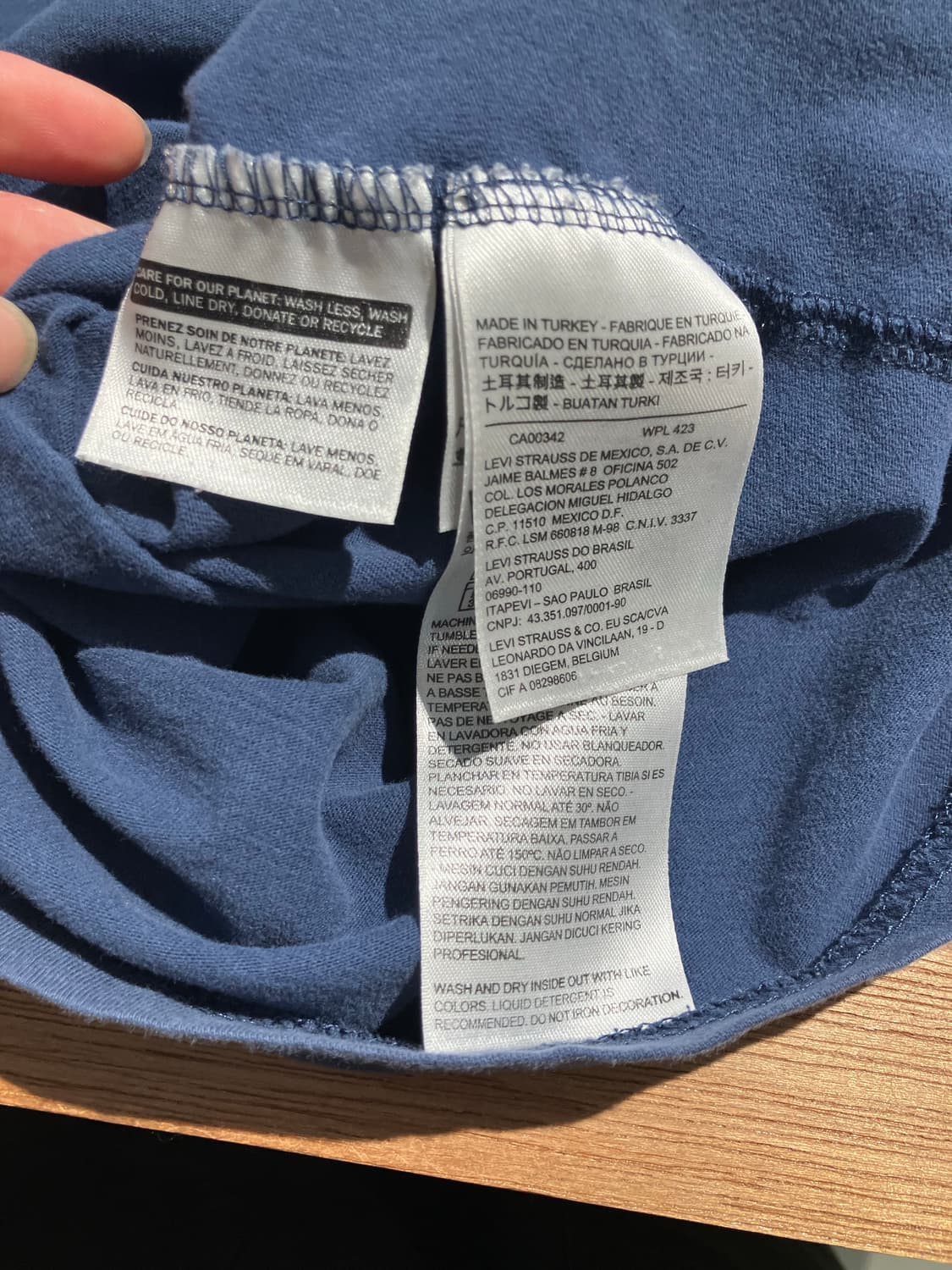 Levi’s 그래픽 반팔 티셔츠 S 상품이미지4