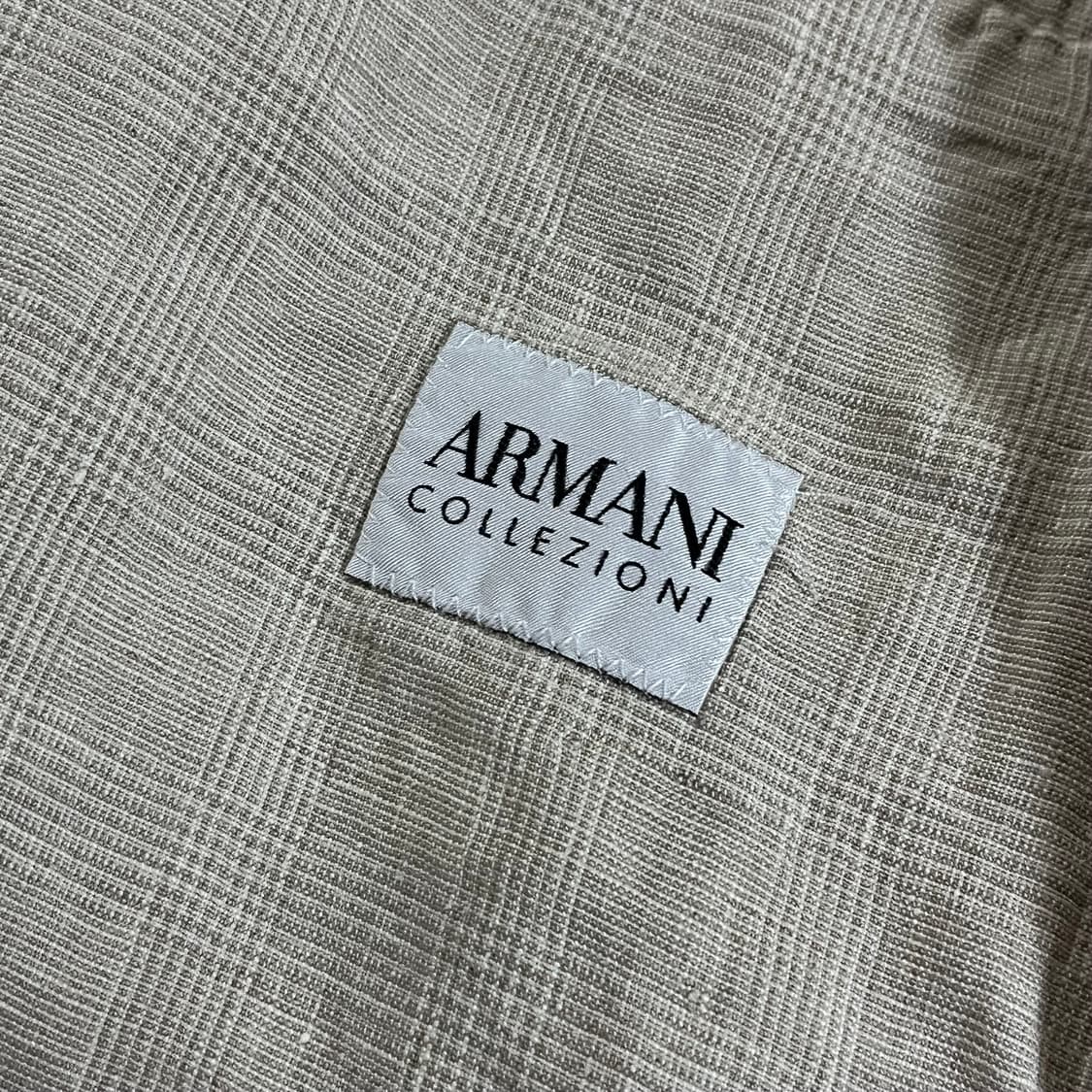 [110] 알마니 꼴레지오니 글렌 린넨자켓 상품이미지7