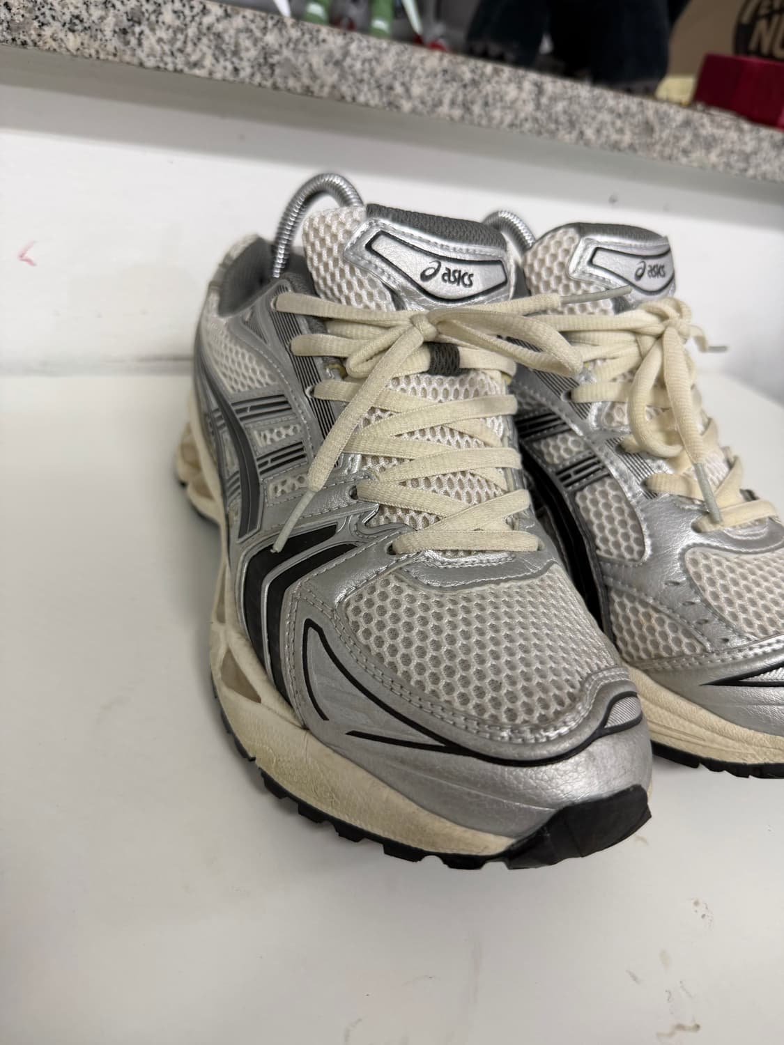 정품) 아식스 젤카야노14 x 실버블랙 자운드 운동화 265 상품이미지3