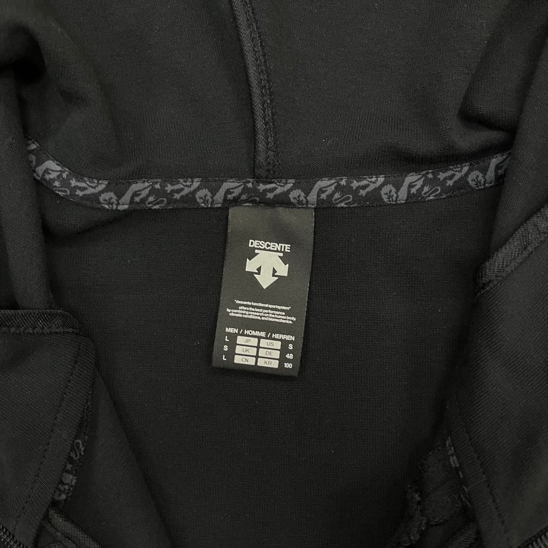 [L] 데상트 잉글랜드 트라이애슬론팀 그래픽 후드집업 자켓 3941 상품이미지8