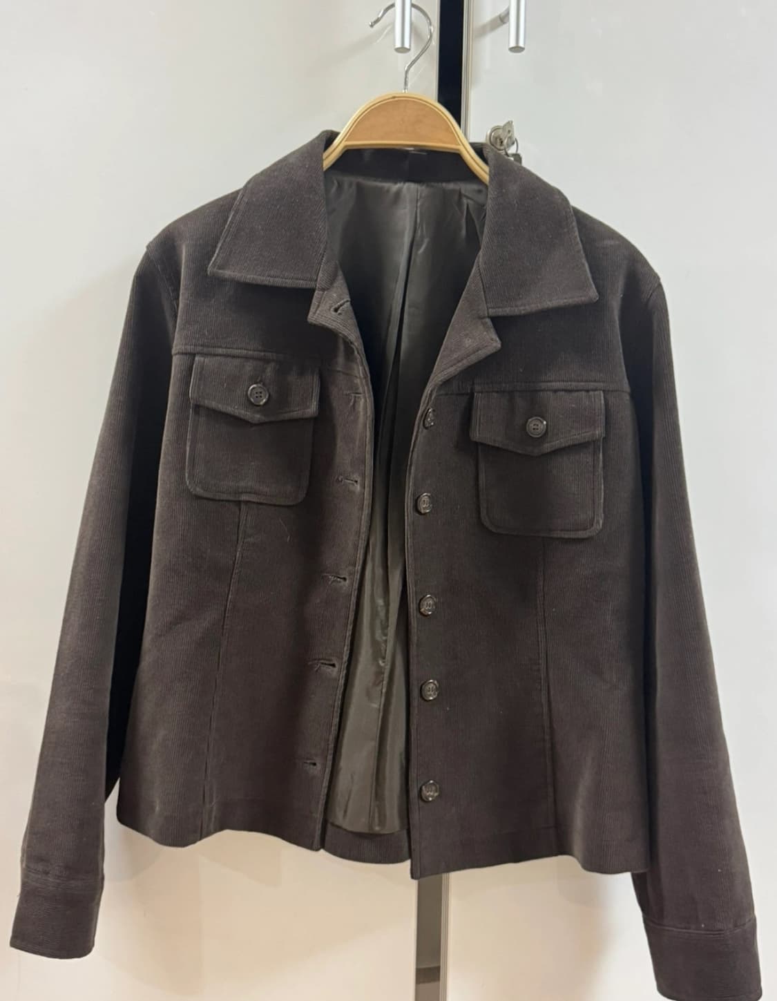 애프터먼데이 로아 LOA 코듀로이 자켓 브라운 상품이미지2