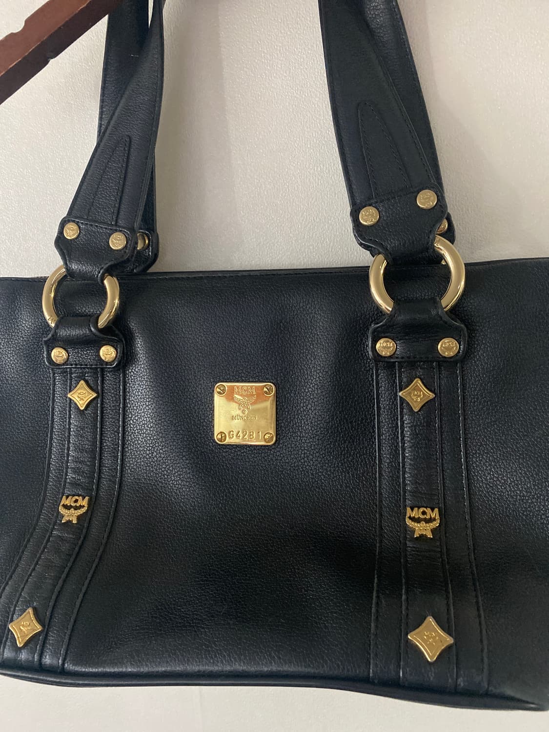 MCM 가방 레더 토트백 상품이미지6
