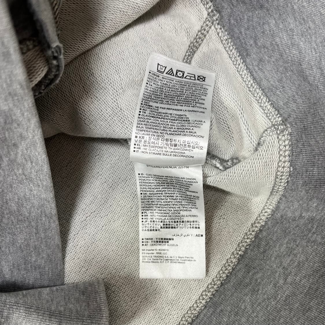 <갭 빅 로고 후드집업> No.1371 상품이미지8