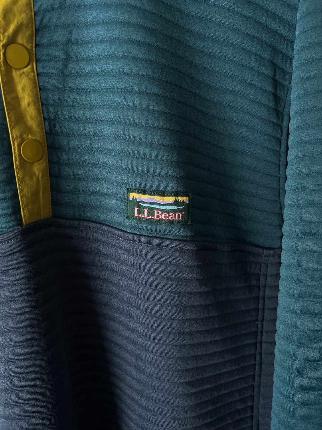 [L]L.L Bean USA 엘엘빈 플리츠 스냅 풀오버 셔츠 상품이미지6