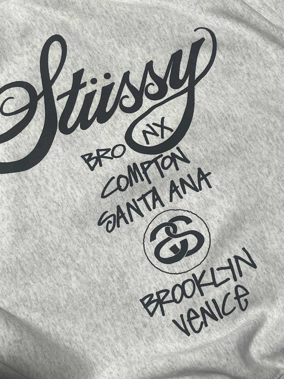 스투시 월드투어 후드집업 상품이미지2