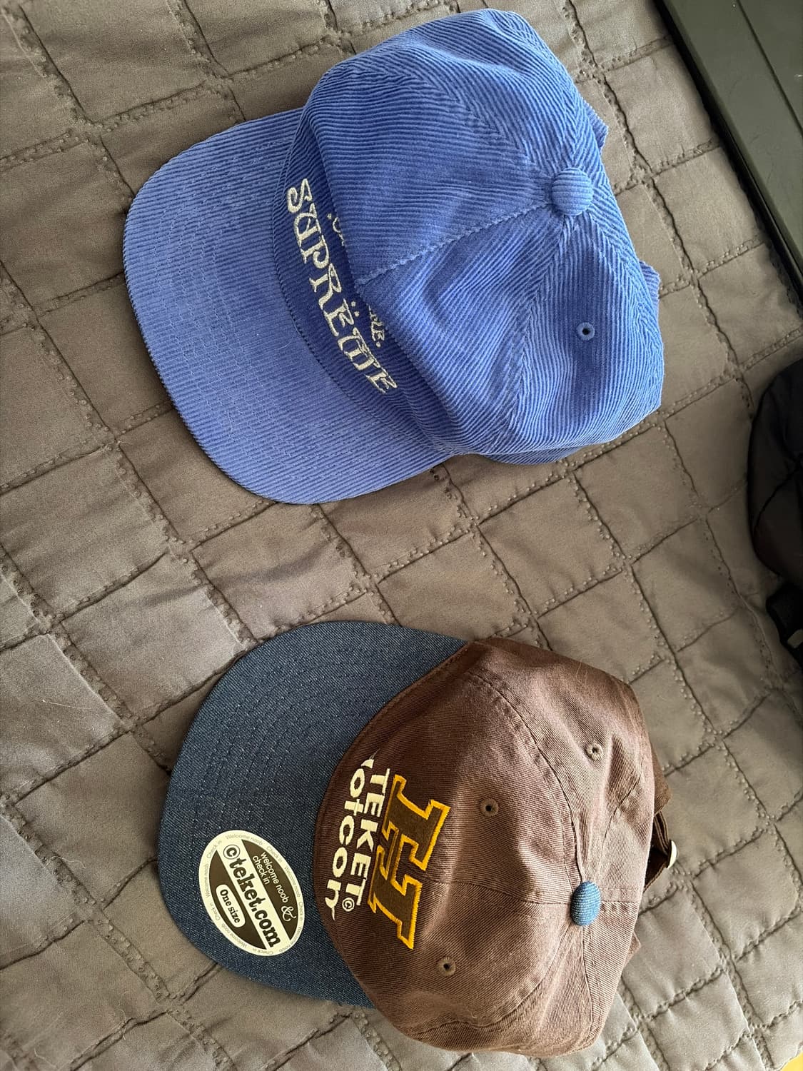 슈프림 코듀로이 볼캡, 테켓 볼캡 상품이미지1