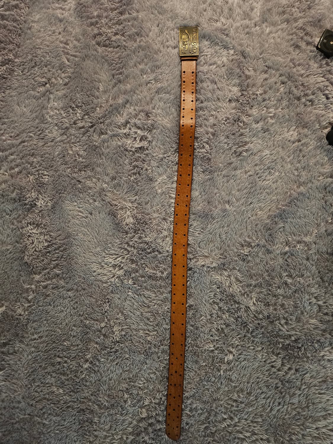 미국[빈티지] 윈체스터(Winchester) 통가죽 벨트 상품이미지4