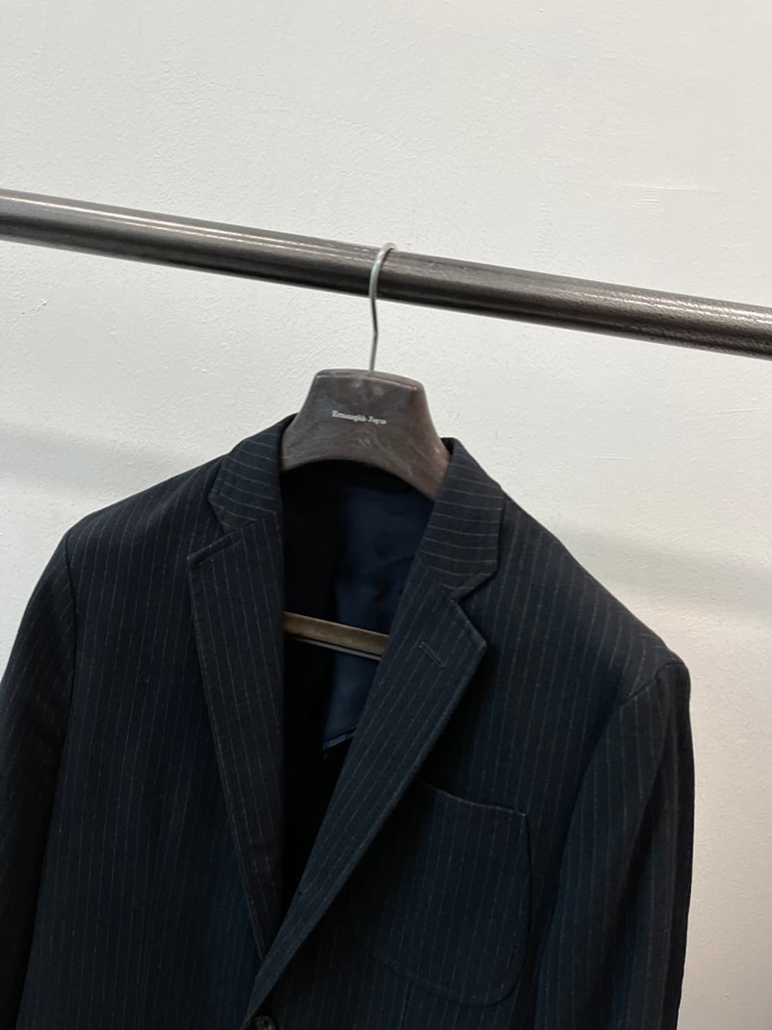 95-100) 폴로 스트라이프 코튼자켓  상품이미지3