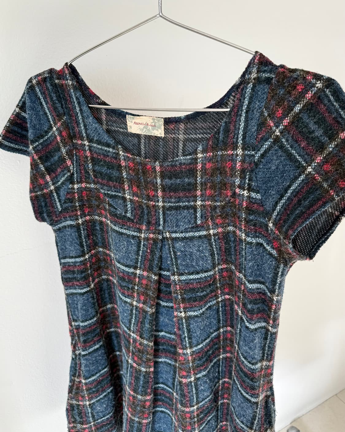 빈티지 체크 원피스 상품이미지4