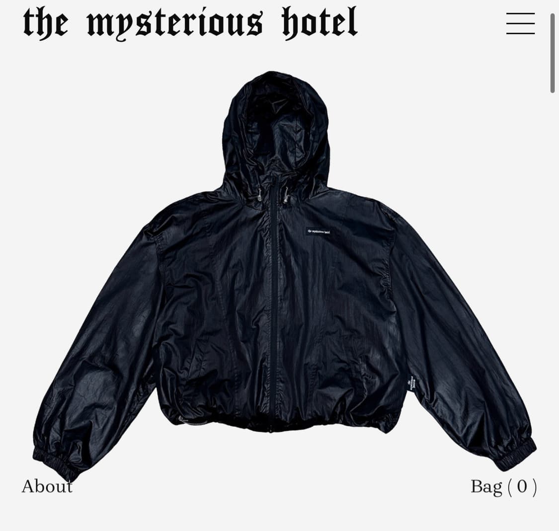 더미스테리어스호텔 윈드브레이커 바람막이 상품이미지2