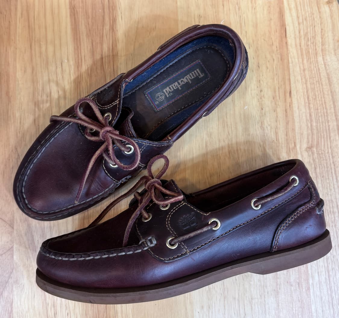 팀버랜드(Timberland) 클래식 2-아이 보트 슈즈6.5W(235) 상품이미지1