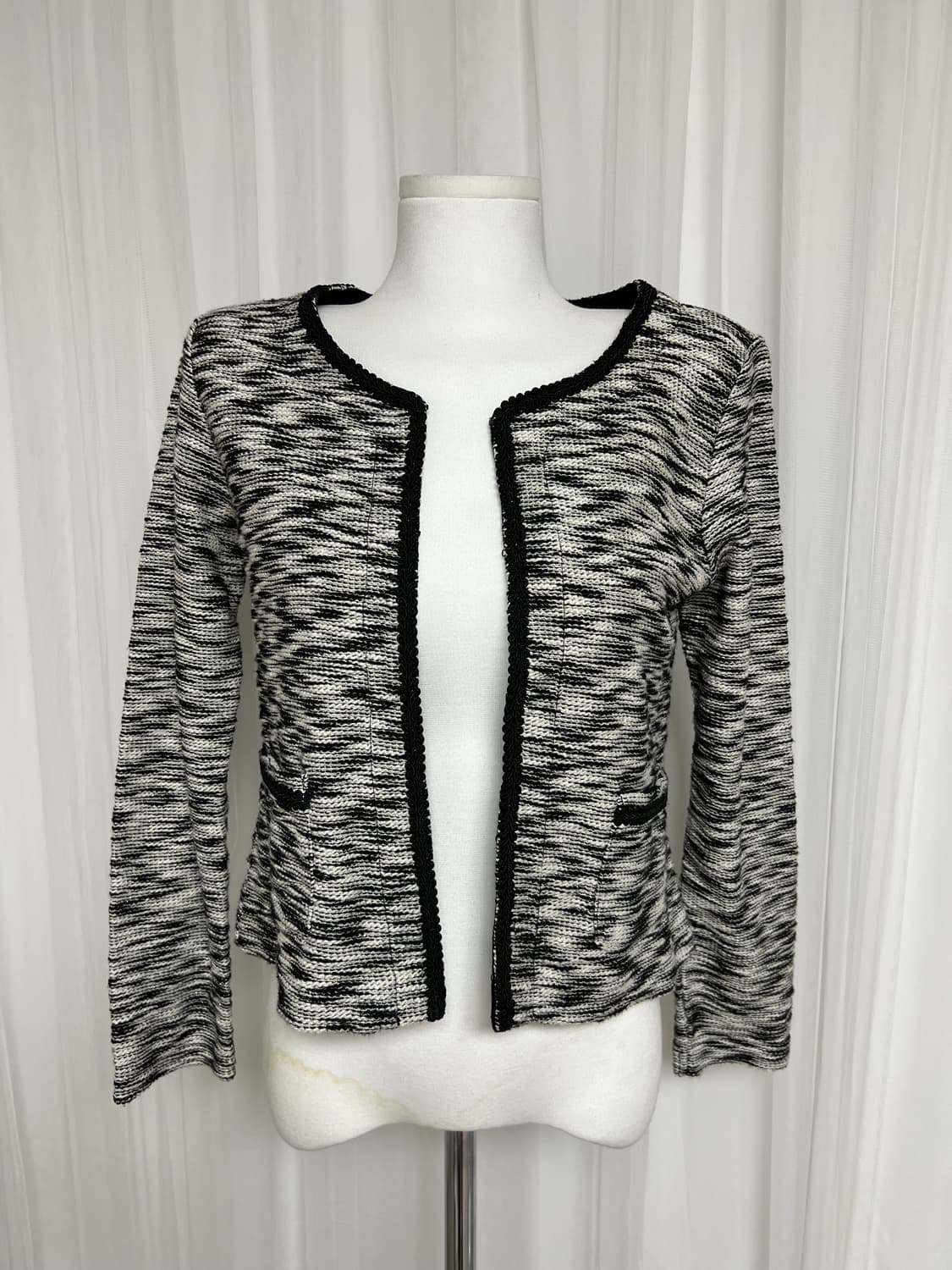 Happy walk트위드 가디건 지브리 자켓 M 상품이미지7