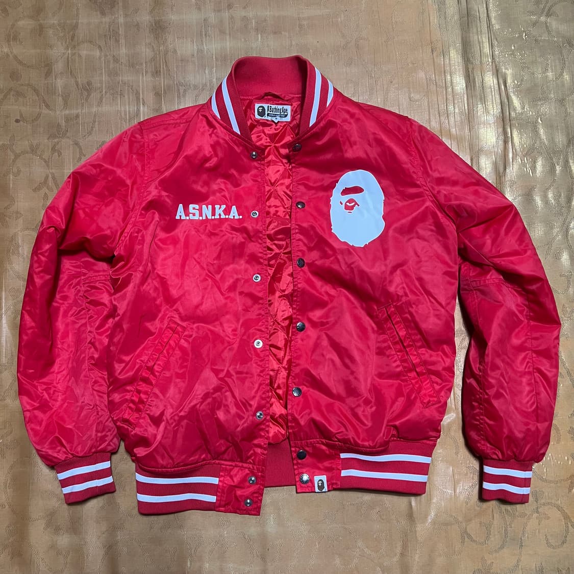 Bape red 자켓 m 상품이미지3