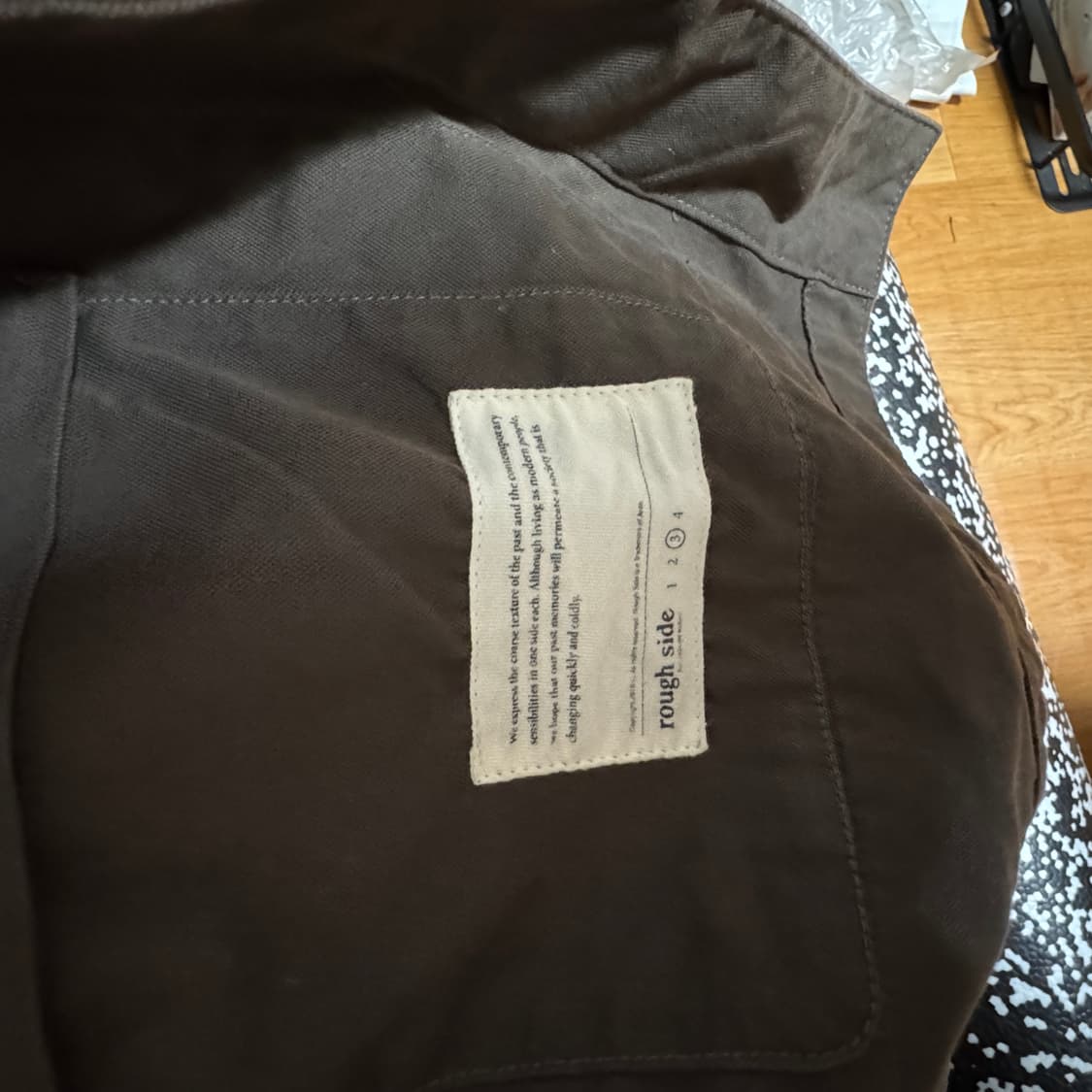 러프사이드 자켓 3 사이즈 상품이미지4