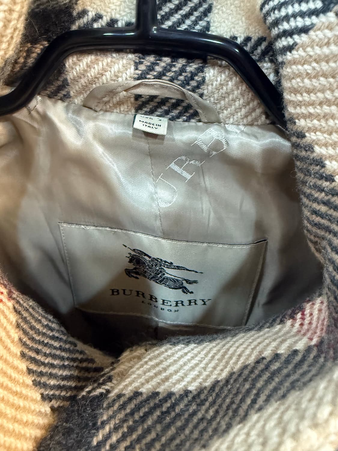 40/66 정품 버버리 노바체크 코트 팝니다 상품이미지2