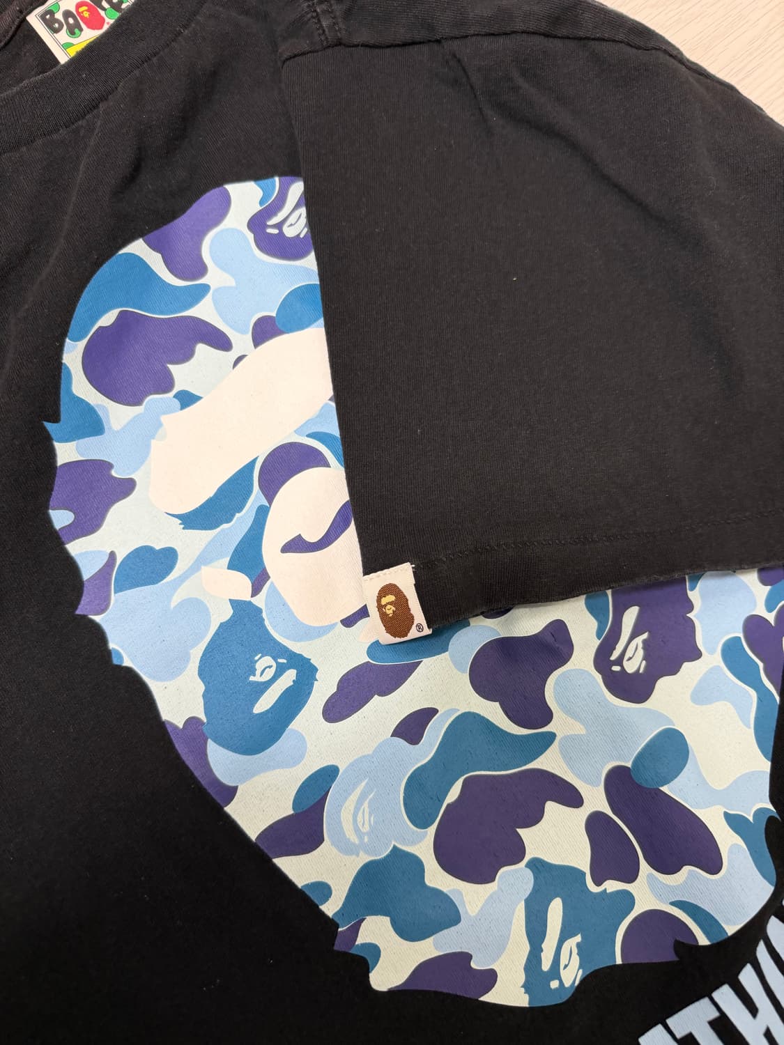  베이프 카모 반팔 티셔츠 L 상품이미지3