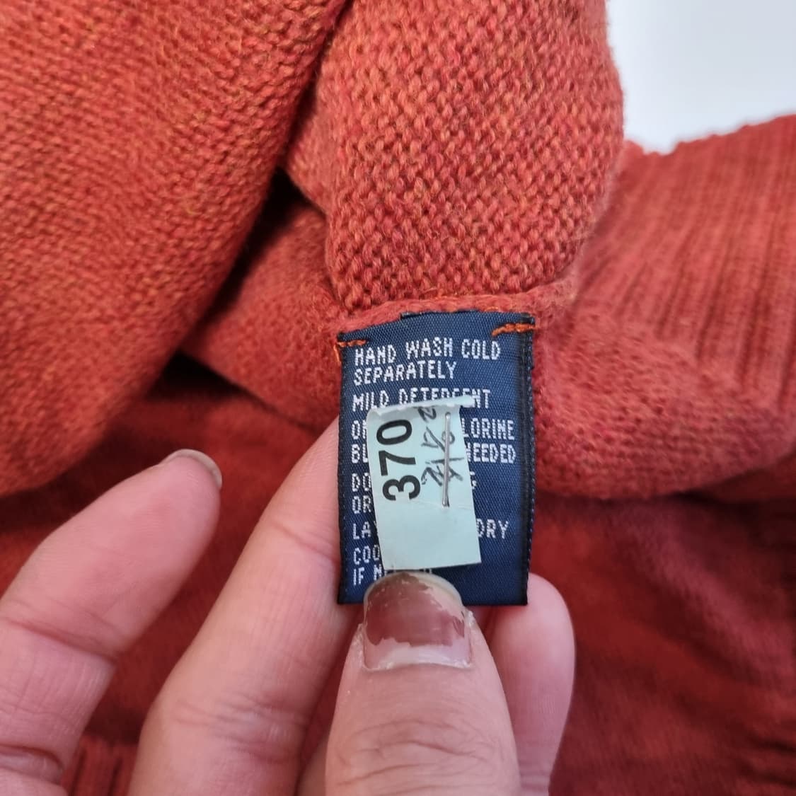 폴로 반집업 니트 상품이미지5