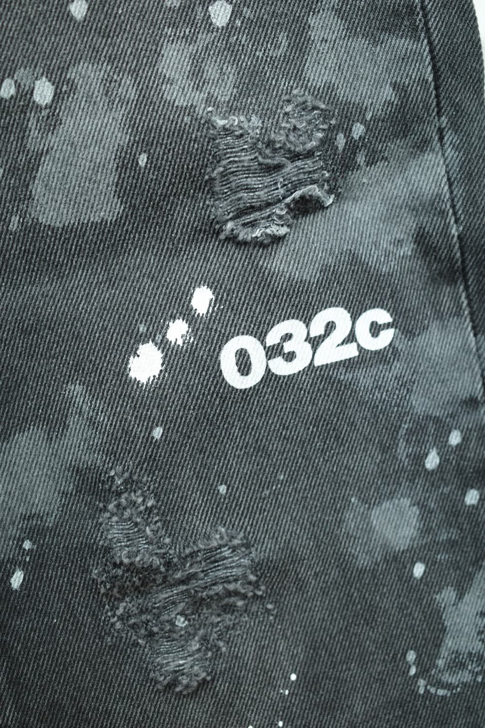 032c Black Double Shift Painter's Jeans 상품이미지7