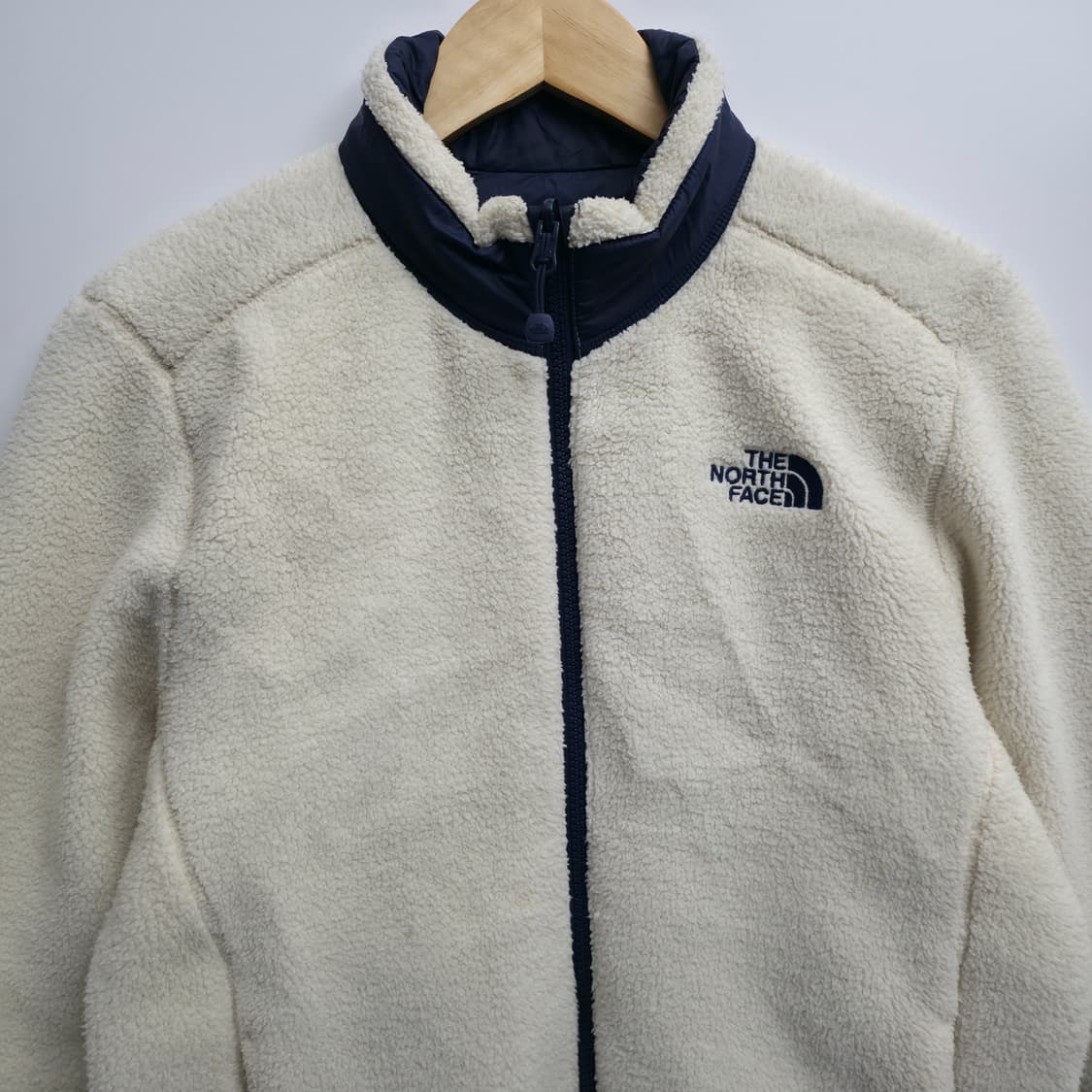 [S] 노스페이스 리버시블 아이보리 플리스 집업 상품이미지2