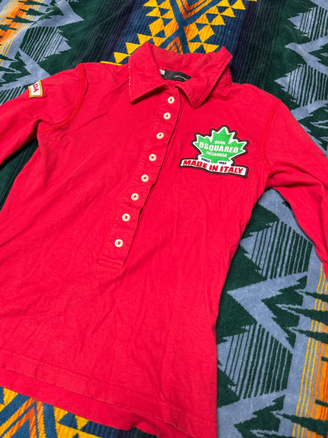 *빈티지 디스퀘어드 폴로셔츠 xs(여성) 상품이미지2