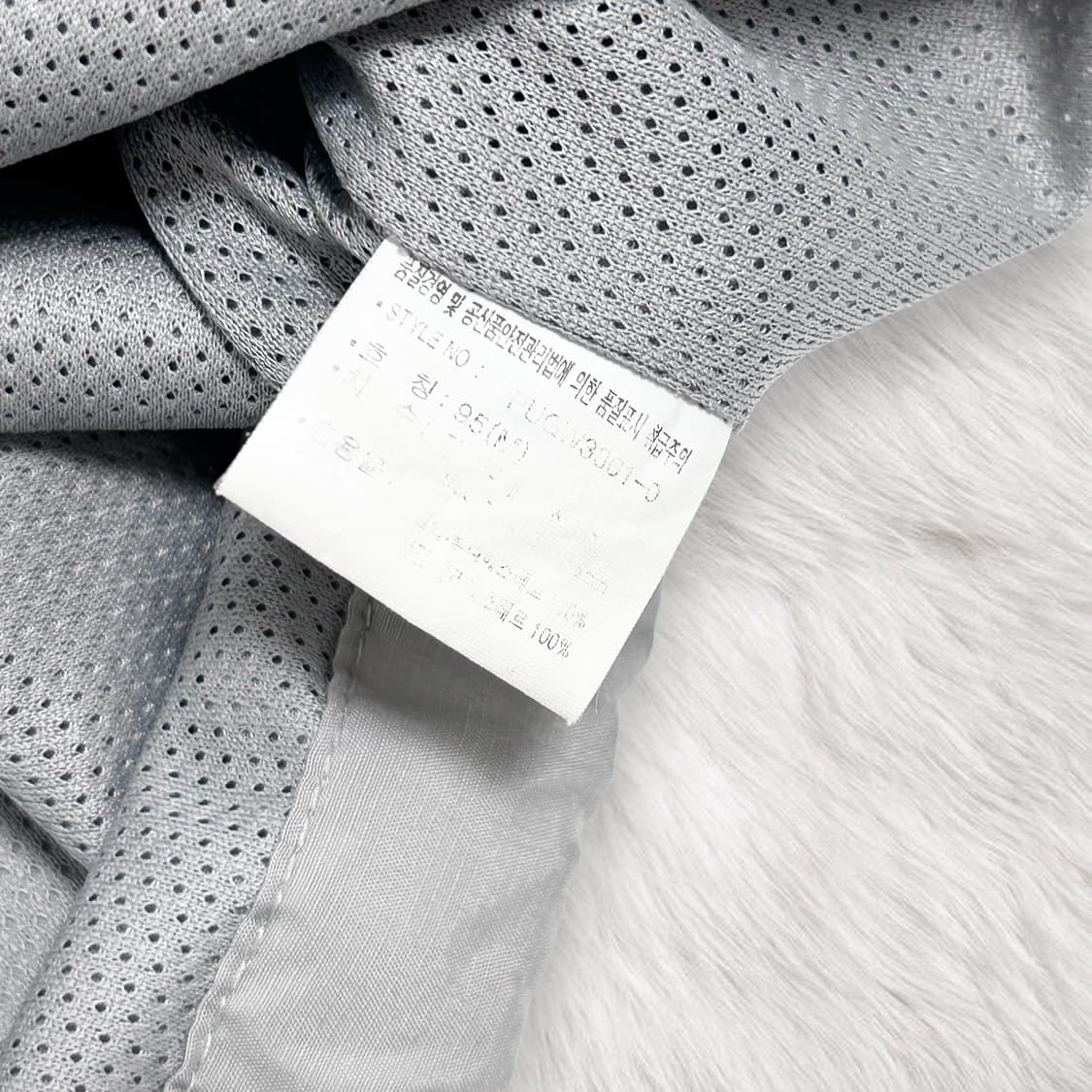 푸마 자수로고 그레이 바람막이 상품이미지7