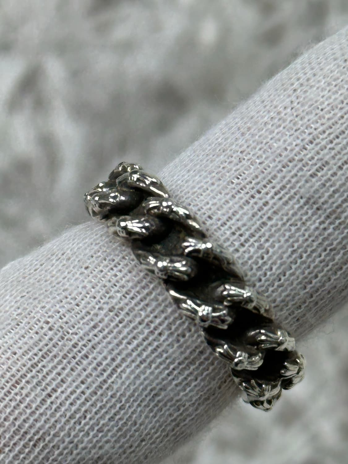 [US 8] 정품 크롬하츠 베이비 엑스트라 팬시링 상품이미지3