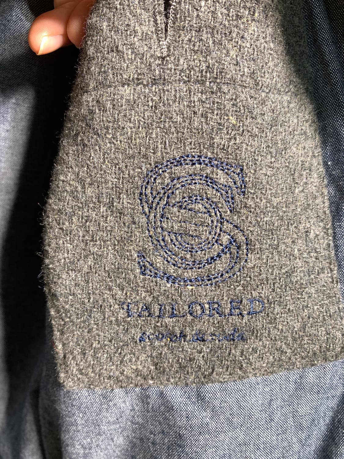 scotch&soda 빈티지 울혼방 바시티 자켓  상품이미지8
