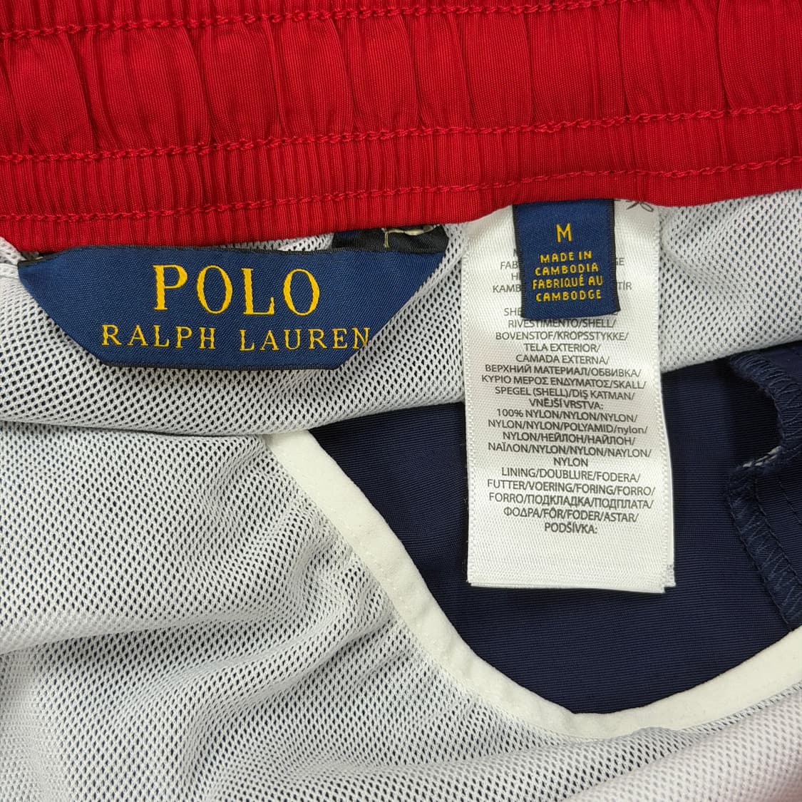 폴로 랄프로렌 스윔팬츠 반바지 네이비 M 상품이미지5