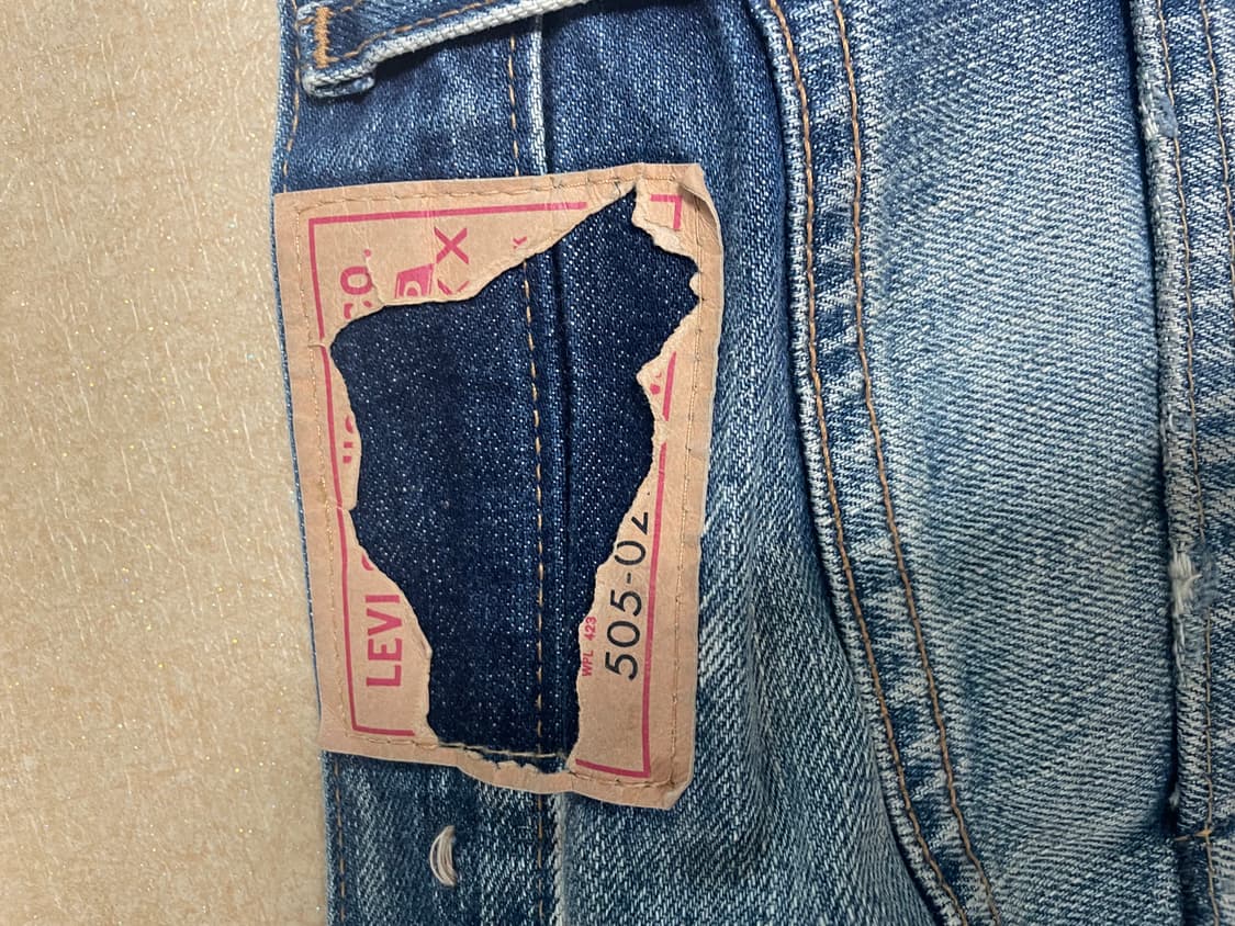 Levis vintage clothing 부츠컷 데님팬츠 상품이미지3