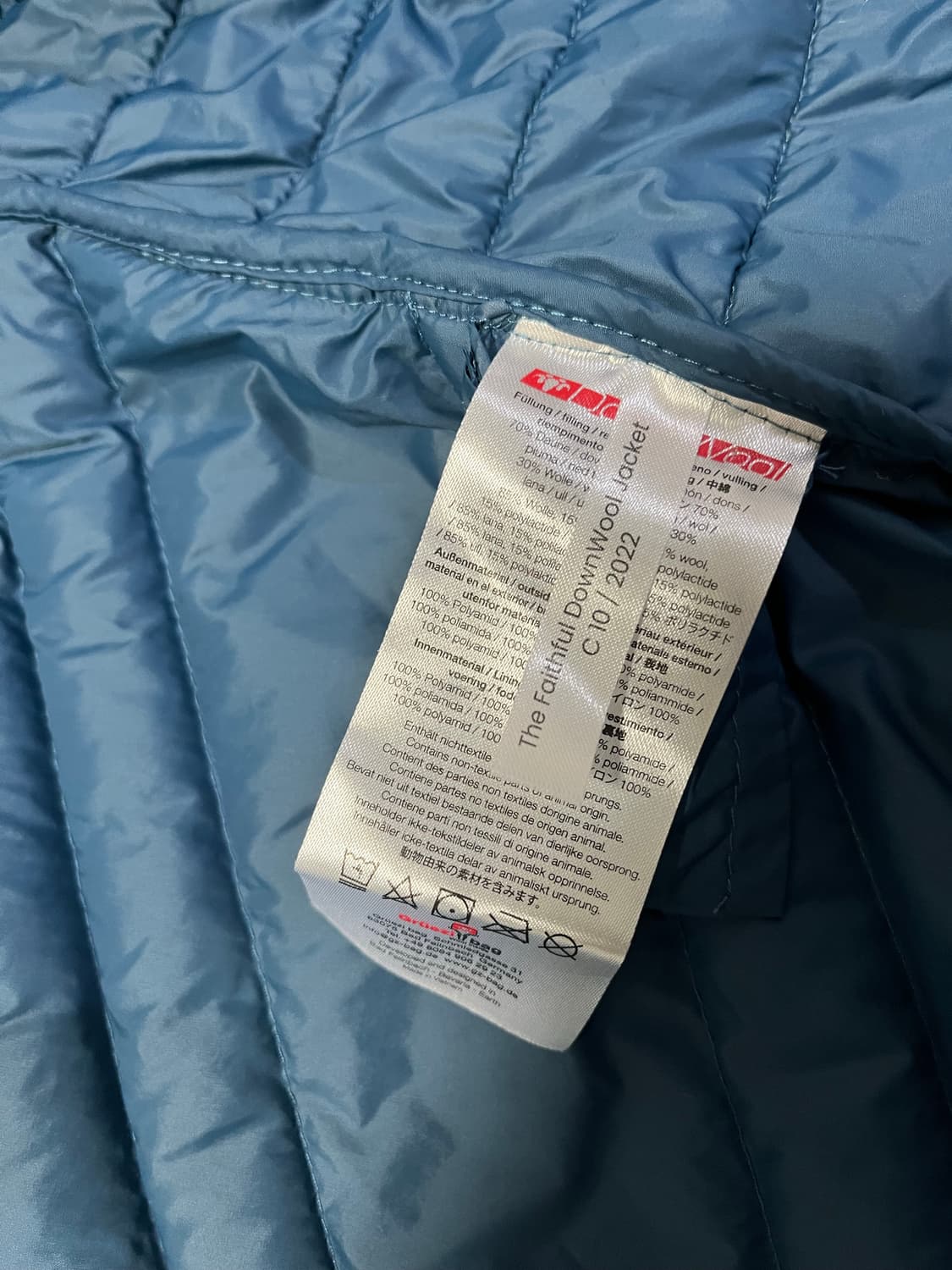 그루찌백 다운울 경량패딩 L-XL 상품이미지7