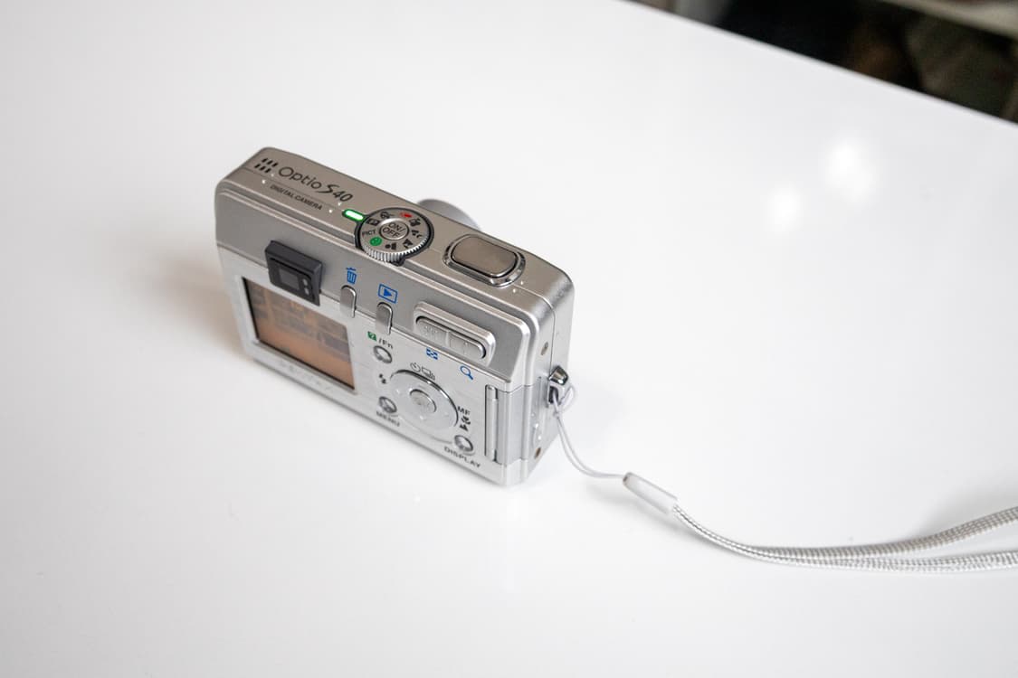 Pentax Optio S40 / 빈티지 디지털 카메라 상품이미지7