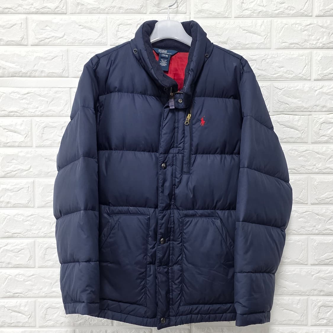 택포_ 폴로 랄프로렌 네이비 다운 패딩 M 상품이미지1