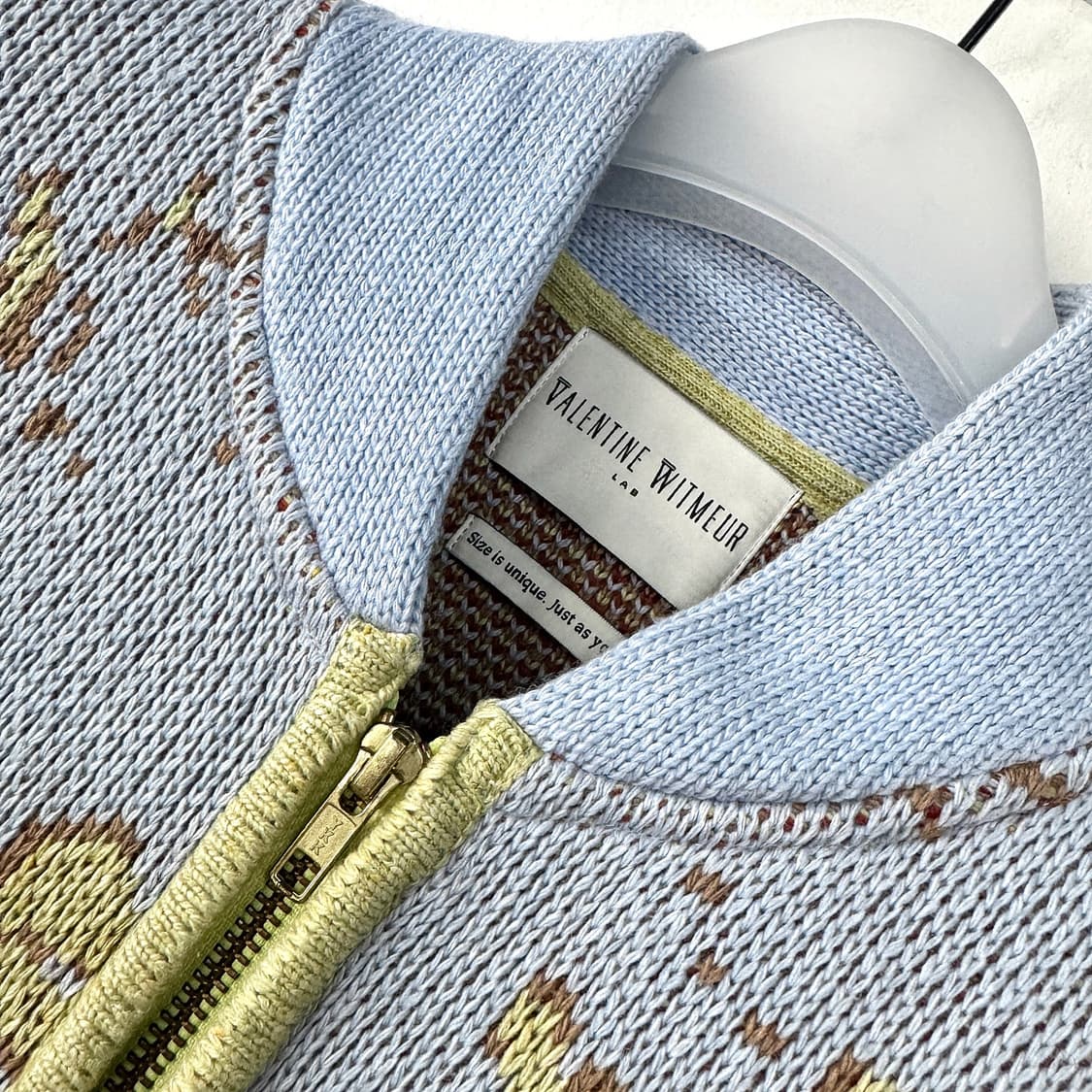 VALENTINE WITMEUR 봄버 스웨터 상품이미지3