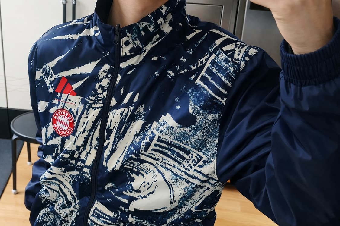 아디다스 바이에른 뮌헨 앤썸 자켓 나이트 인디고 - L 상품이미지3