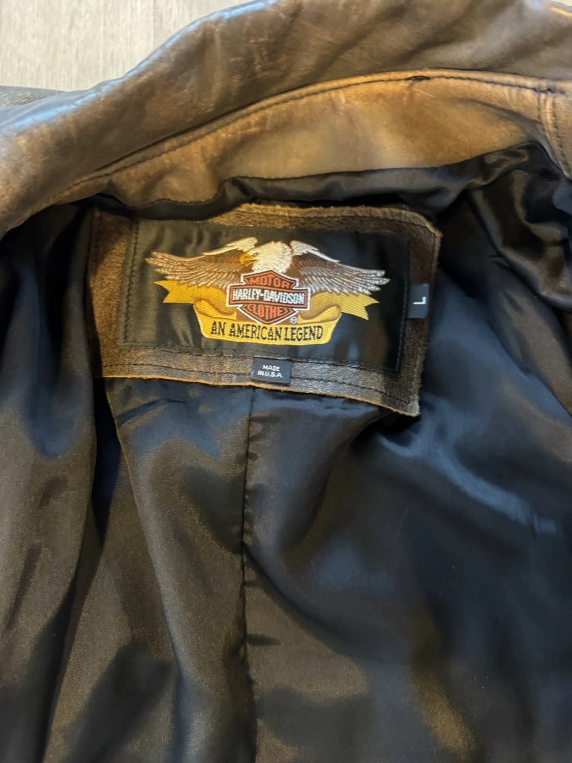 할리데이비슨 헤리티지 가죽 모터사이클 자켓 상품이미지4