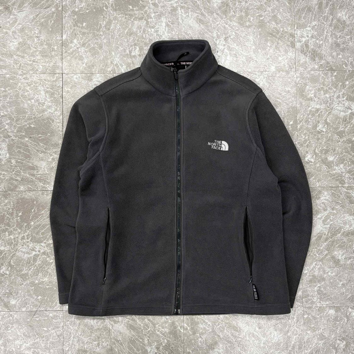 노스페이스 그레이 핀터깔 플리스 자켓 후리스(XL) 상품이미지2