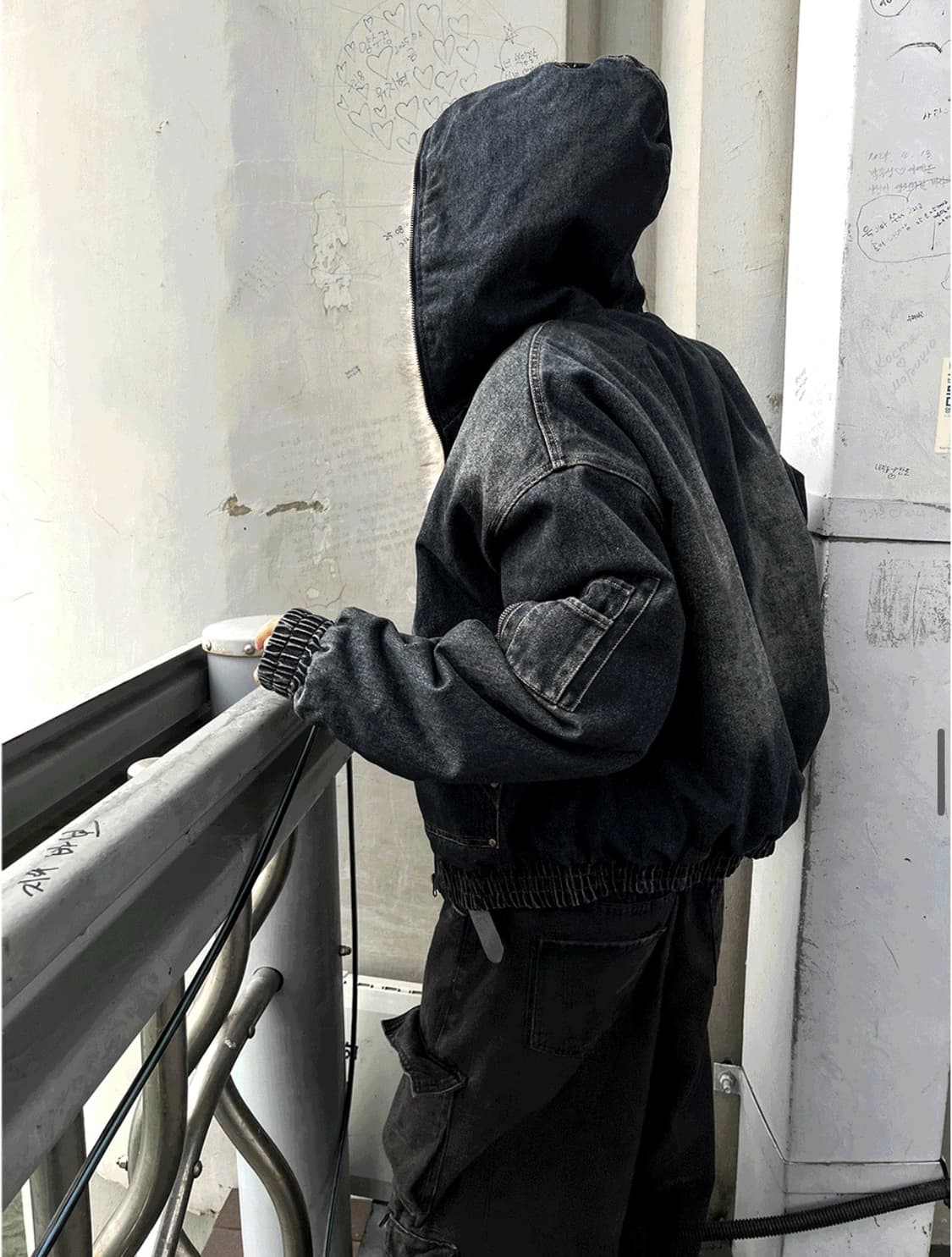 데님 퍼자켓 코시하루 상품이미지8