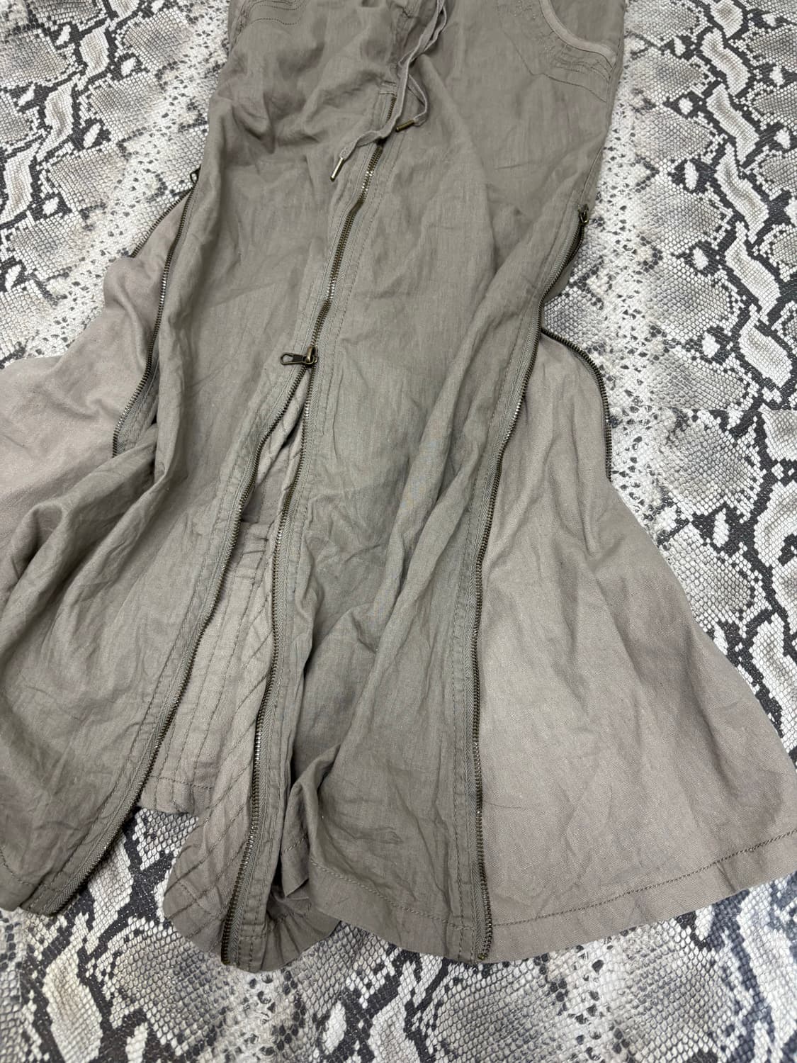 Goa [G.O.A]2000s 고아 3Zipper Skirts 상품이미지3