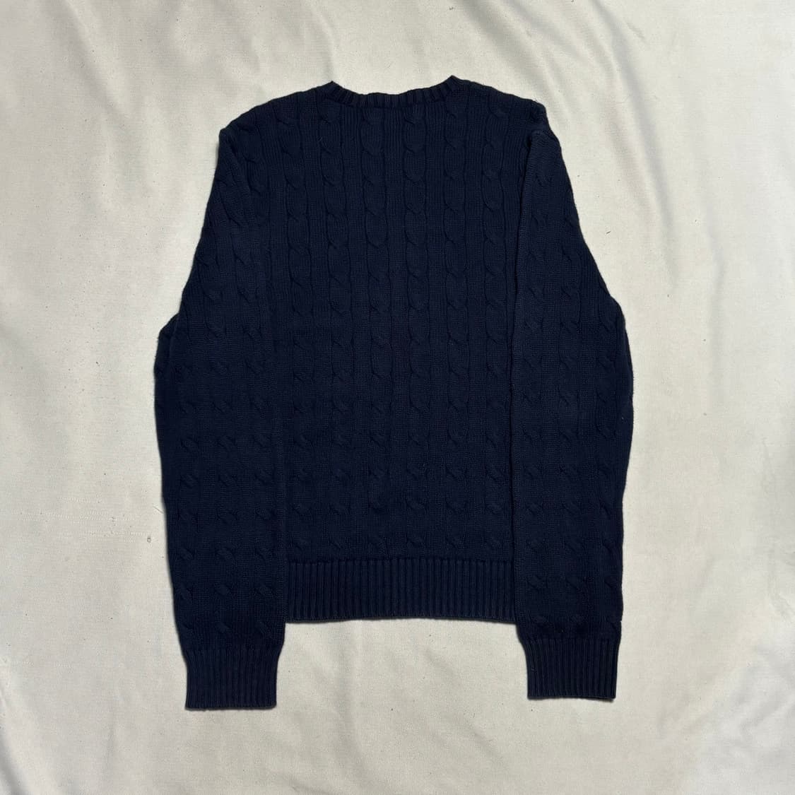 L 폴로랄프로렌 네이비 케이블 니트 상품이미지3