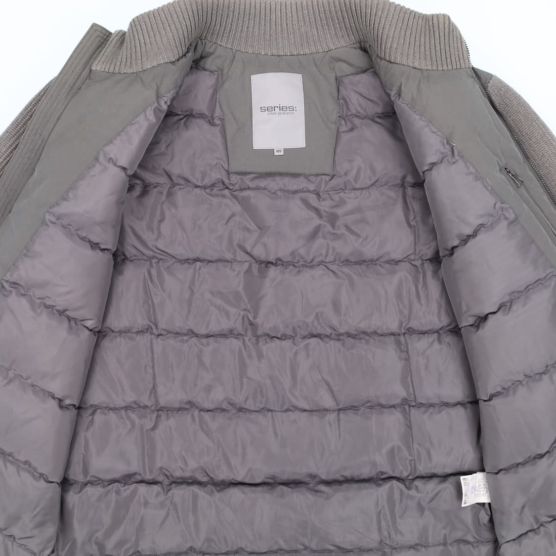 [105] 시리즈 구스다운 니트패치 패딩 점퍼 자켓 N6890 상품이미지4