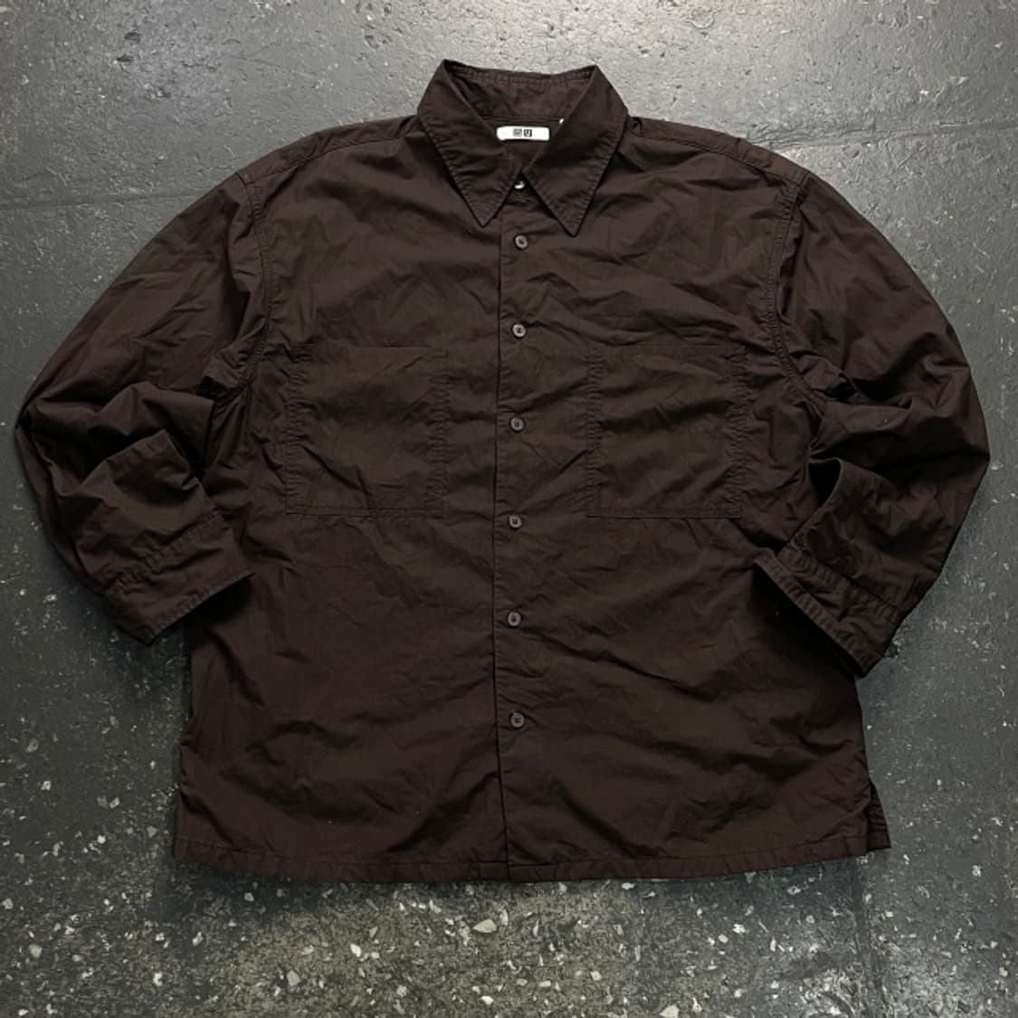 100 유니클로 U 유틸리티 오버핏 셔츠 상품이미지1