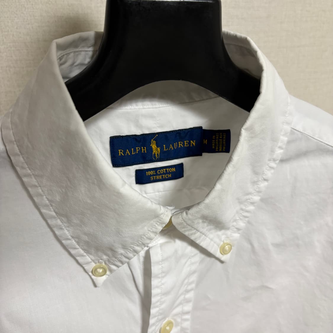 폴로 랄프로렌 스트레치 코튼 셔츠 / 화이트, M 상품이미지4