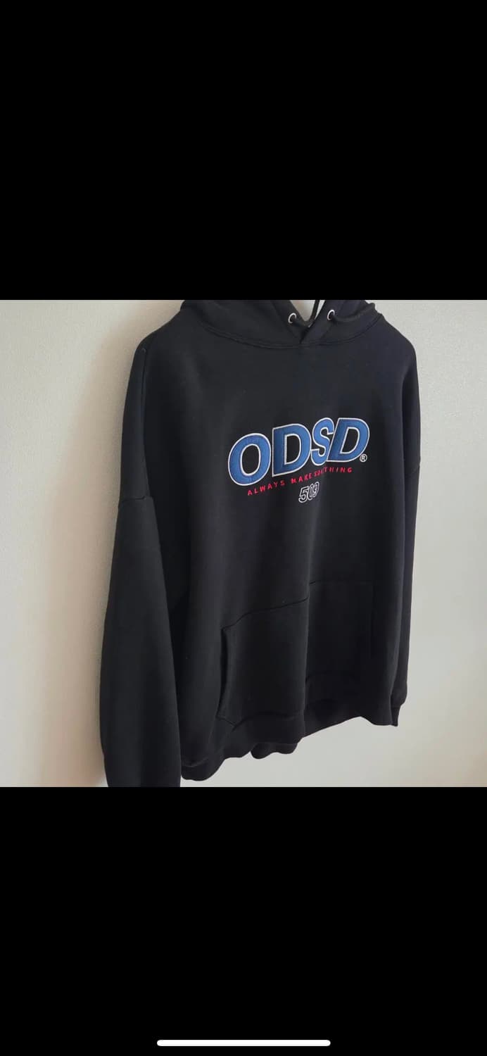 오드스튜디오 ODSD 로고 후드티 블랙 L 상품이미지3