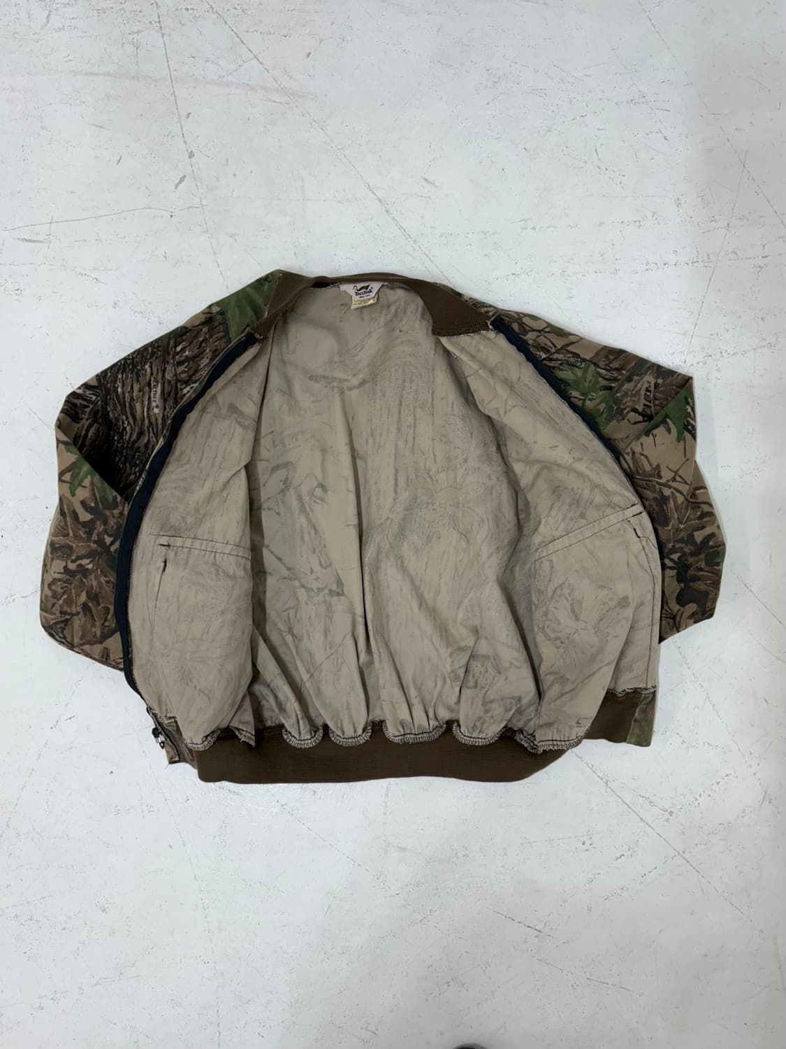 90‘s USA Duxbak Real tree camo  Jacket.  상품이미지7