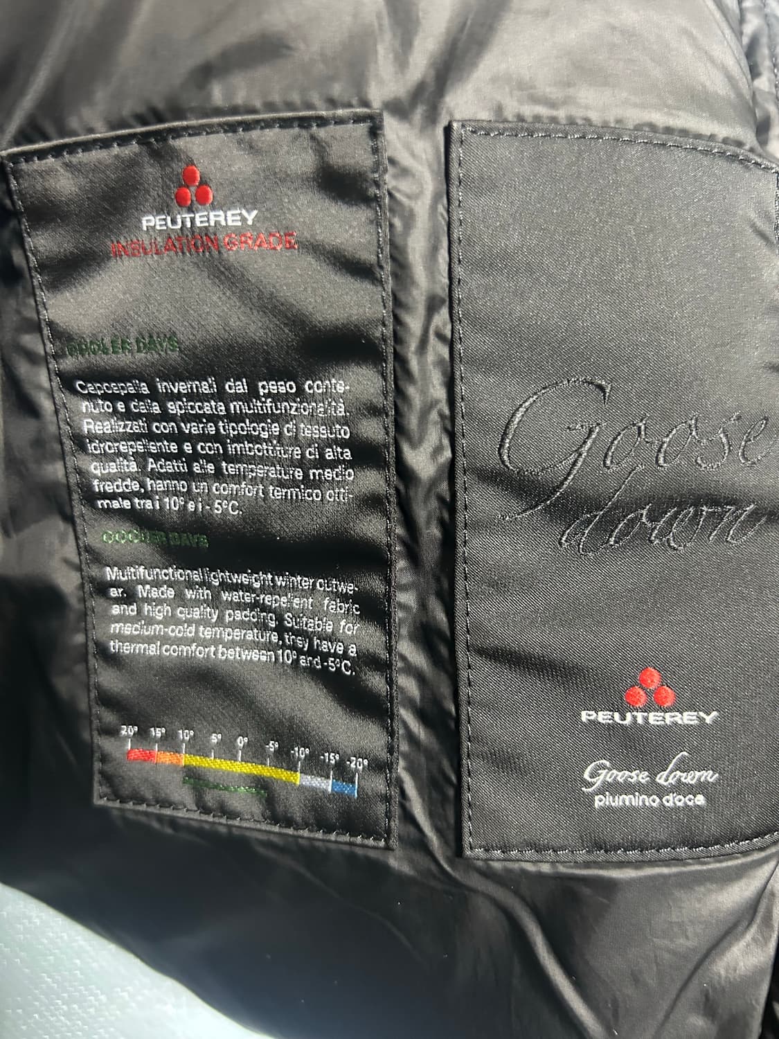 페트레이 (PEUTEREY) 여성 티니 무광 패딩 블랙 상품이미지8