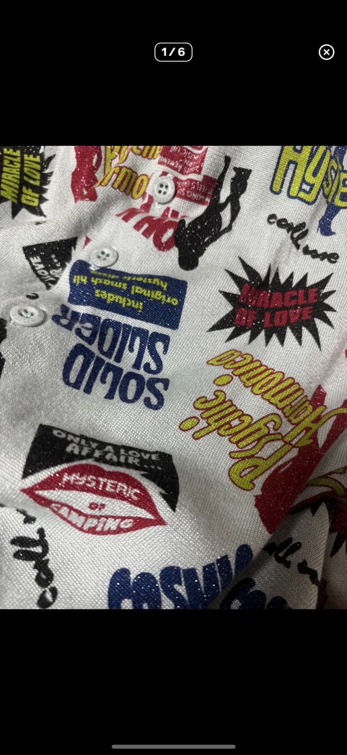 히스테릭 글래머 히스걸 가디건 상품이미지4