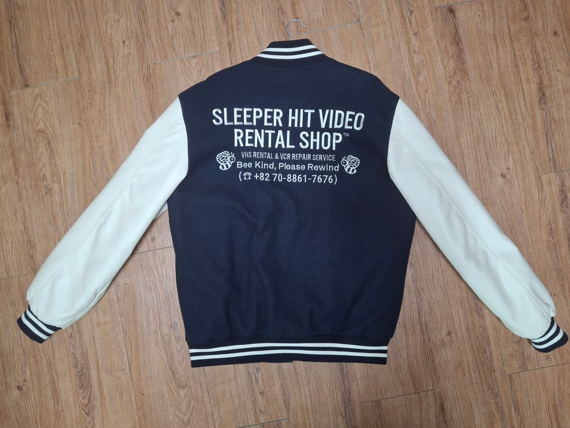 SHV Varsity jacket Navy 상품이미지2